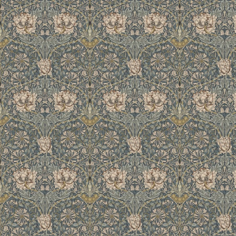William Morris Pure Cotton Panama Fabric Honeysuckle Floral Upholstery 3 William Morris Pure Cotton Panama Fabric Honeysuckle Floral Upholstery