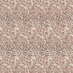 William Morris Pure Cotton Panama Fabric Willow Bough Upholstery